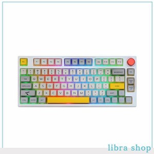 EPOMAKER Theory TH80 75% ホットスワップ対応 RGB 2.4Ghz/Bluetooth 5.0/ 有線 メカニカル ゲーミング キーボード MDA PBTキーキャップ 