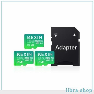 KEXIN MicroSD 128GB 3個セット SDXC UHS-I U3 85MB/s SDカード 128gb Class10 マイクロSDカード 128GB Nintendo Switch 動作確認済 超高