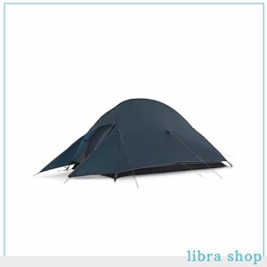 Naturehike公式ショップ テント 2人用 軽量 ソロキャンプ 登山 自立式 前室付きダブルウォール アウトドア 専用グランドシート付き 耐水