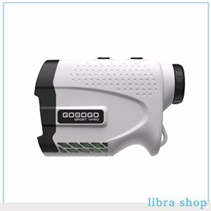 GOGOGO SPORT VPRO ゴルフ レーザー距離計 650Y対応 光学6倍望遠 高低差ON/OFF機能 マグネット搭載 フラグロック機能 FMC光学レンズ 距離