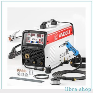 ANDELI 半自動溶接機 180A ガス？ノンガスMIG/アーク溶接/lift TIG 100V/200V兼用半自動溶接機 MIG溶接 アルミ溶接可能 半自動 MIG-270DL