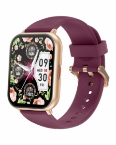 スマートウォッチ Bluetooth 通話機能付き HD大画面 腕時計 歩数計 Smart Watch 7日間持続バッテリー 着信電話通知 スマホ探す DIY文字盤