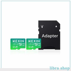 KEXIN MicroSD 128GB 2個セット SDXC UHS-I U3 85MB/s SDカード 128gb Class10 マイクロSDカード 128GB Nintendo Switch 動作確認済 超高