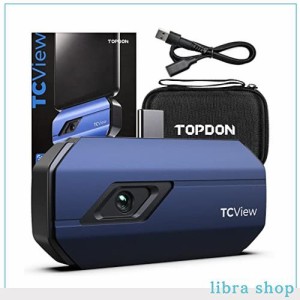 TOPDON TC001 サーモグラフィーカメラ、 256x192 IR 解像度、 サーモグラフィー スマホ(アンドロイド用)、＜40mk 熱感度、-20℃ 〜 550℃