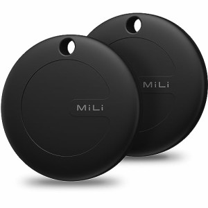 MiLi スマートタグ マートトラッカー 紛失防止タグ 小型防水GPSタグ 忘れ物防止 Appleの「探す」 (iOSのみ対応)で動作するMFi認証獲得し