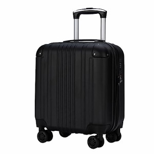 [Bargiotti] ABSスーツケース キャリーバッグ キャリーケース 大容量 超軽量 TSAロック ダブルキャスター 静音 旅行 ビジネス… (ブラッ