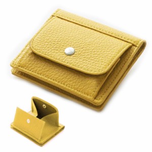 [Bearneko] ミニ財布 二つ折り財布 薄型 本革 メンズ 財布 レディース 2つ折り 小さい 財布 コンパクト ミニウォレット 超軽量 可愛い 小