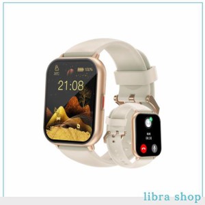 RUIMEN スマートウォッチ 通話機能付き iPhone アンドロイド対応 レディース Smart Watch 女性 腕時計 歩数計 着信通知 睡眠管理 懐中電