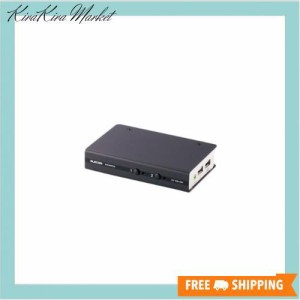 エレコム KVMスイッチ pc切替機 USB DVI スピーカー 2台 KVM-DVHDU2