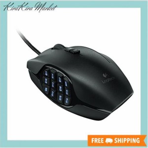 LOGITECH LOGICOOL MMO ゲーミングマウス G600 並 行 輸 入 品 ブラック