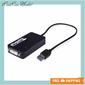 Plugable USBディスプレイアダプタ USB3.0 VGA/DVI/HDMI 変換アダプタ 1080p 対応 USBグラフィック変換 DisplayLink チップ