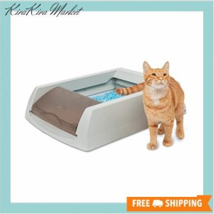 PetSafe スクープフリー オリジナル 猫 トイレ ネコ 自動 トイレ 自動清潔 旅行 猫のトイレ手間なし 猫用トイレ本体 臭わない 砂をすくわ