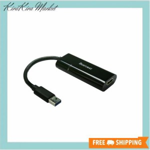 Basicest USB 3.0 to HDMI グラフィック 変換 アダプター ケーブル Displaylink チップ使用 Win10対応【相性保証付き】