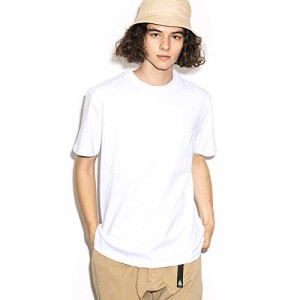 [グッドウェア] 半袖 ポケット Tシャツ クルーネック USAコットン 7.6オンス ヘビーウェイト 無地ポケットTシャツ M ホワイト