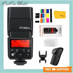 Godox Thinklite TT350S TTL ミニ カメラフラッシュ ストロボ 高速1/8000s GN36 ソニー Sonyカメラ対応