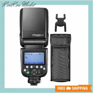 【正規品 技適マーク付き日本語説明書付】GODOX Thinklite TT685II-S TTL 2.4G 無線ラジオシステム マスターとスレーブ スピードライト 