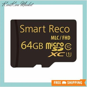 スマートレコ(SmartReco) 純正 microSDカード 64GB（WHSR-510/532専用）