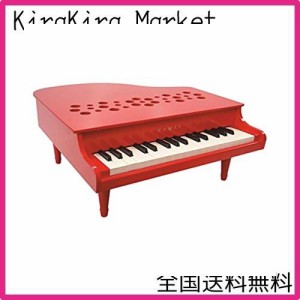 河合楽器製作所 KAWAI ミニピアノP-32 レッド 本体サイズ:幅42.50cm×高さ18.50cm×奥行45.00cm 1163