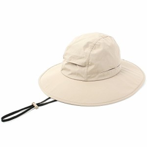 ベーシックエンチ Teflon All Weather Hat はっ水 UPF50+ 日除け 手洗い サファリハット 帽子 レディース メンズ ベージュ