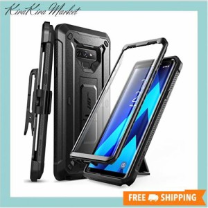 SUPCASE Galaxy Note9 ケース [SC-01L SCV40]対応 米軍MIL規格取得 液晶画面フィルム 腰かけクリップ 付き 2018 耐衝撃 全面保護 ギャラ