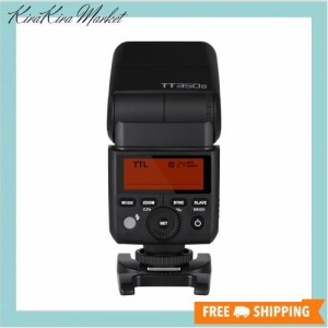 Godox TT350O ミニカメラフラッシュ 2.4G無線伝送搭載 TTL LCDパネル 角度調整可能 ミニ 携帯便利 高速シンクロ Olympus/Panasonicカメラ