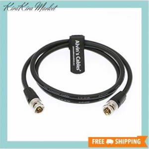 Alvin’s Cables 4K video ビデオ カメラ 用の 12G HD SDI BNC to BNC 両方 オス 同軸 ケーブル 50CM