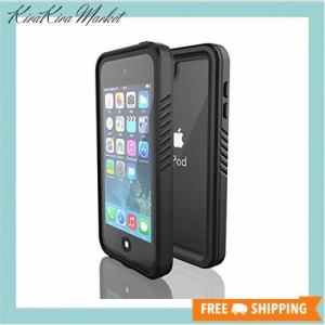 iPod Touch 7 防水ケース DINGXIN 指紋認証対応 防水 防雪 防塵 耐震 耐衝撃 IP68防水規格 iPod Touch 6/5 兼用 防水ケース 防水カバー 
