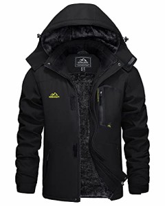 [KEFITEVD] ジャケット メンズ 冬 バイクジャケット 防寒着 防水 登山服 釣り 防寒着 作業着 防風 アウター 裏ボア マウンテンジャケット