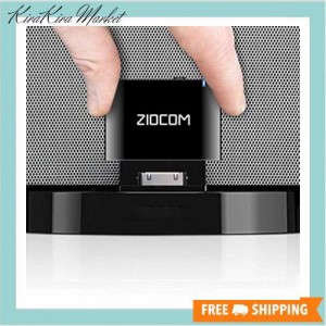 ZIOCOM 30ピンオーディオアダプター ボーズ・サウンドドック及び他の30ピンのミュージックドッキングステーション用 無線受信 ブルートゥ