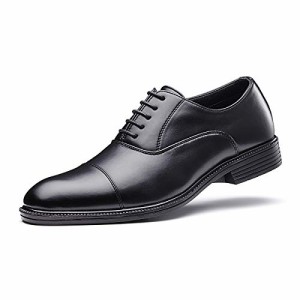 [ライムガーデン] 走れる ビジネスシューズ メンズ 内羽根 ストレートチップ 紳士靴 革靴 ビジネスアスリート LG310 (黒,26.0cm)