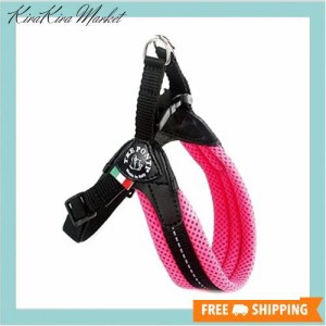 Tre Ponti (トレポンティ)Fibbia adjustable type SOFT MESH フィッビア ソフトメッシュ 調節可能 クッション性 通気性良し ハーネス 犬