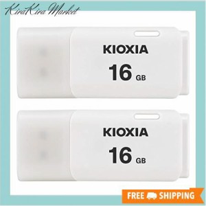 2個セット USBフラッシュメモリ 16GB KIOXIA（旧東芝メモリー）TransMemory U202 Windows/Mac対応 [並行輸入品]