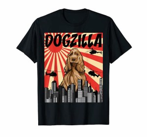 面白い犬 イングリッシュ・コッカー・スパニエル Tシャツ