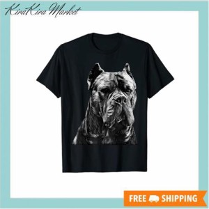 イタリア製マスチフヘッドケーンコルソ犬Tシャツ Tシャツ