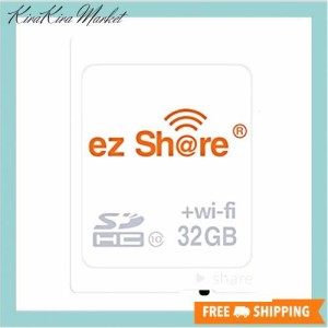 最新4世代 32GB ezShare Wi-Fi機能搭載SDHCカード Class10 Android/iOS両対応 海外リテール Wi-FiSD-32G [並行輸入品]