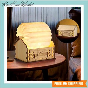 ブックライト ベッドサイドランプ LED ライト ベッドライト ナイトライト アコーディオンテーブルランプ 目に優しい 折りたたみ 木製 竹
