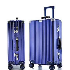 [ALX WANG] スーツケース オールアルミ合金 キャリーケース 大容量 アルミ合金ボディ TSAロック 静音ダブルキャスター スーツケース 旅行