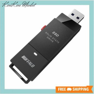 バッファロー ( BUFFALO ) USB3.2(Gen1) ポータブルSSD 500GB スティック型 SSD-PUT500U3-BKC