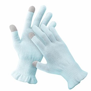 [夢の物] おやすみ手袋 保湿 手荒れ防止 ハンドケア スマホ対応 お肌に優しい純綿100% 手湿疹 ひび割れ あかぎれ アトピー ウィルス対策 
