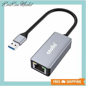 atolla Switch 有線LANアダプター USB LAN 変換アダプター USB To RJ45 1Gbps高速通信 USB3.0 LANアダプター ギガビットイーサネット LAN