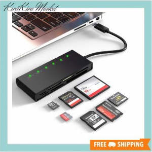 USB C マルチカードリーダー SD/TF(Micro SD)/CF/XD/MS Type-C 5Gps 高速7in1 XDピクチャーカード リーダー SDXC SDHC TF Micro SD CF MS