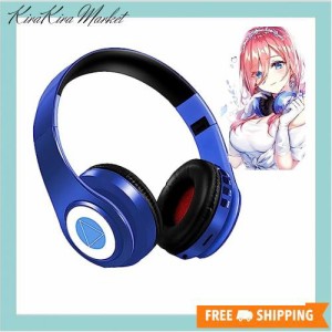 中野三玖 ヘッドホン コスプレ ヘッドフォン アニメ ヘッドホン Bluetooth 5.0 Bluetoothヘッドホン ワイヤレス マイク内蔵 中野三玖 可