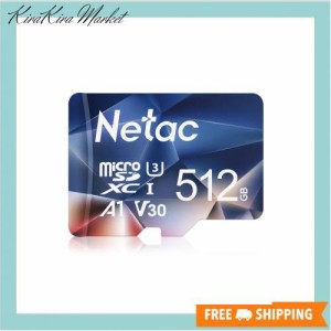 Netac Microsdカード 512GB 最大100MB/s Switchマイクロsdカード対応 microSDXC UHS-I U3 A1 V30 C10 Exfat形式 メーカー正規品認証