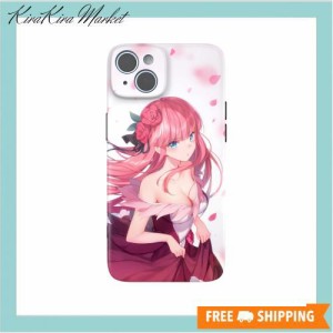 THE DREAMY LIFT iphone ケース カバー アニメ 漫画 花嫁 にの みく かわいい 綺麗 萌え 人気 グッズ スマホケース (二乃2, iphone 14)