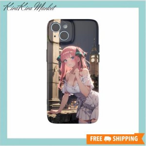 THE DREAMY LIFT iphone ケース カバー アニメ 漫画 花嫁 にの みく かわいい 綺麗 萌え 人気 グッズ スマホケース (二乃1, iphone 15)