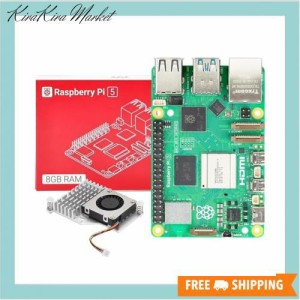 Raspberry Pi 5 ラズベリーパイ5 RAM 8GB 技適対応品/アクティブクーラー