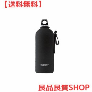 シグ(SIGG) アウトドア 水筒 ボトルケース 保冷効果約3~5時間 ネオプレーン ボトルカバー キッズボトル用 0.6L ブラック 90051