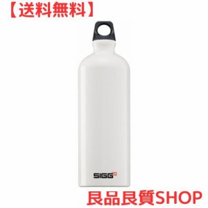シグ(SIGG) アウトドア 水筒 軽量 スイス製アルミボトル トラベラークラシック 1.0L ホワイト 50093