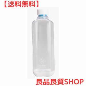 パール金属 水筒 1000ml 直飲み PCアクア ボトル クリア ブロックスタイル H-6036