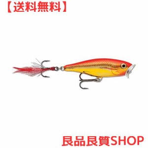 Rapala(ラパラ) ポッパー スキッターポップ 5cm 6g クロームアカキン SGFR SP5-SGFR ルアー